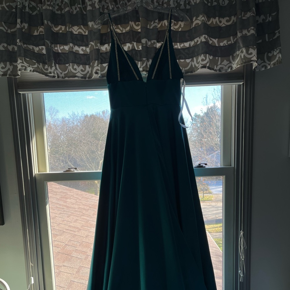 Emerald Green, Jovani Prom Dress. Gem